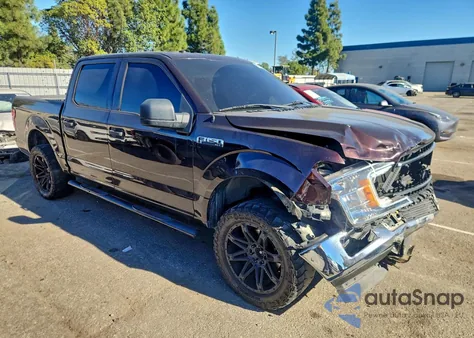 2018 Ford F150 Supercrew z USA, uszkodzony, nr VIN 1FTEW1E57JKE01453